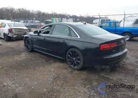 2017 Audi A8 L 3.0T z USA, uszkodzony, nr VIN WAU44AFD6HN010954